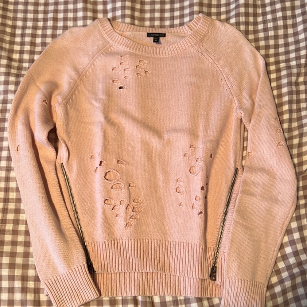 Pink Sweater